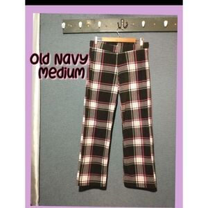 Old Navy plaid pajama pants size medium *